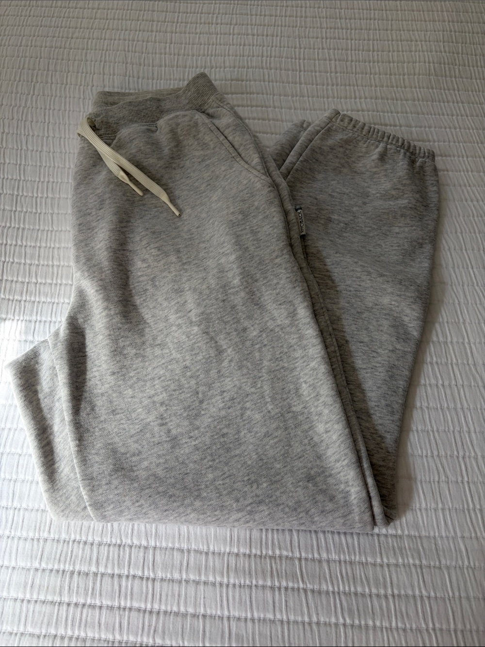 Rhoback Women's Light Gray Jogger Sweatpants